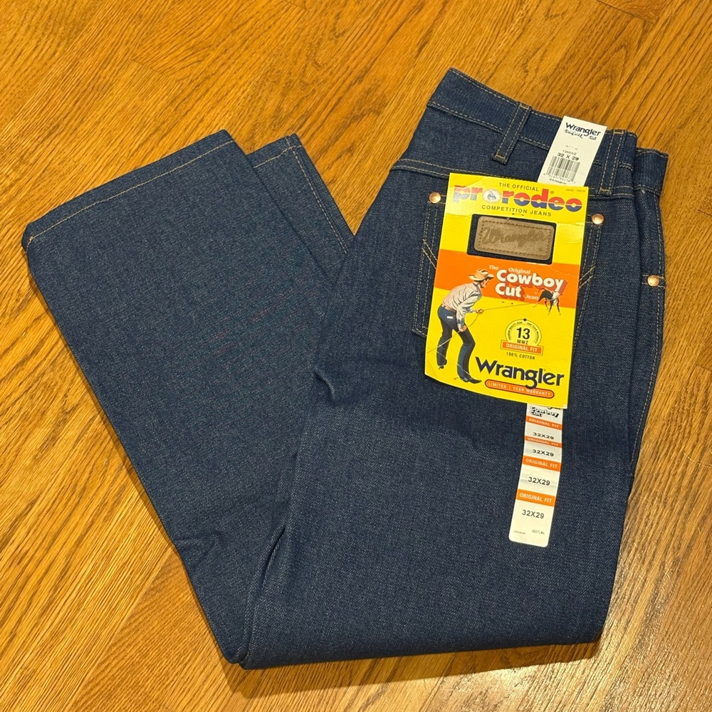 WRANGLER® COWBOY CUT® ORIGINAL FIT JEAN, Sz 32x29